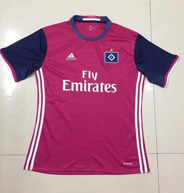 2016-17 Hamburg Away Soccer Jersey